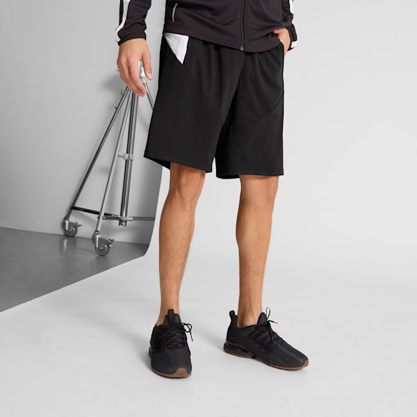 PUMA Train 10" Men's Shorts, PUMA Black-PUMA White, extralarge